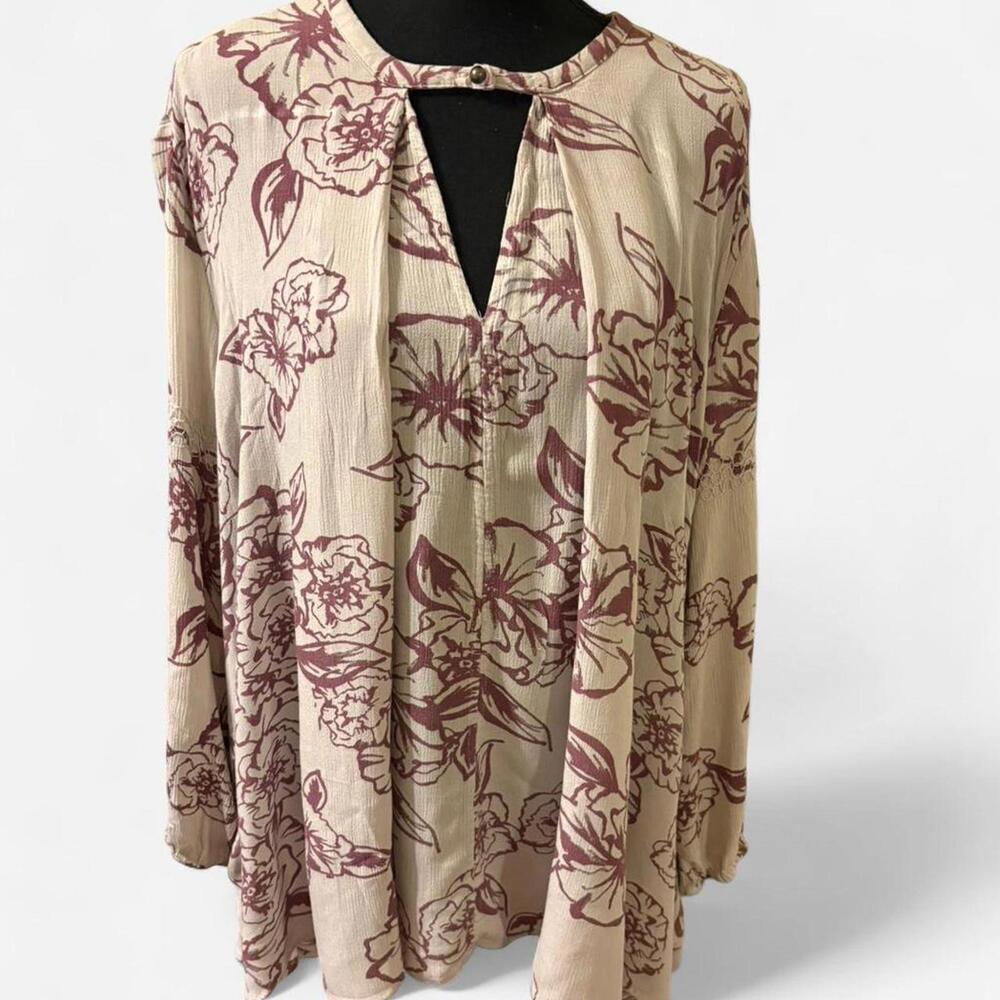 Free people vintage tunic/dress beautiful unique style Size Small